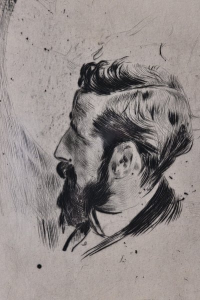 保罗-海尔勒肖像 作者 乔凡尼·博尔迪尼（Giovanni Boldini）