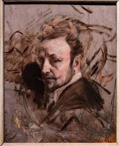 自画像 作者 乔凡尼·博尔迪尼（Giovanni Boldini）