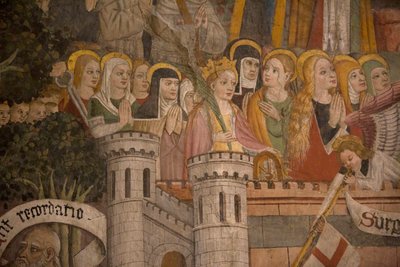 最后的审判，c.1492 作者 乔凡尼·卡纳维西奥（Giovanni Canavesio）