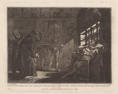用于勒死的 "Giardin Scuro"。 作者 乔瓦尼·德·皮安（Giovanni De Pian），模仿弗朗切斯科·加林贝尔蒂