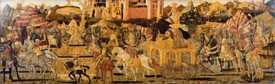 卡森中央面板：大卫的胜利 作者 乔凡尼·迪·塞尔（Giovanni Di Ser）