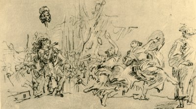 大卫的胜利，c1759，1928年 作者 乔瓦尼·多梅尼科·蒂埃波罗