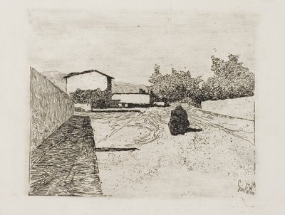 A 街道 作者 乔凡尼·法托里（Giovanni Fattori）