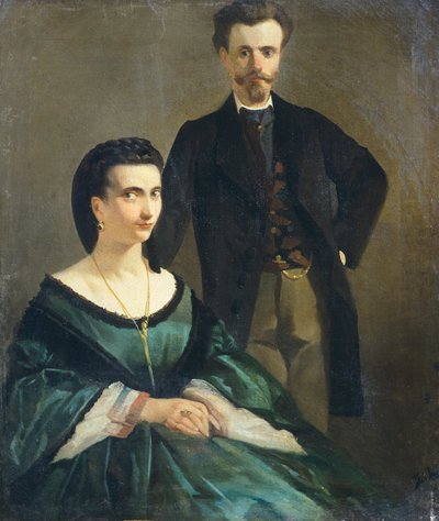 订婚的人 作者 乔凡尼·法托里（Giovanni Fattori）