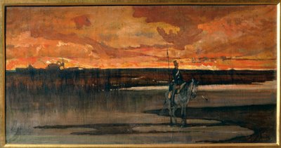 意大利，佛罗伦萨，蓝瑟 作者 乔凡尼·法托里（Giovanni Fattori）