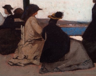 La Rotunda de Palmieri (La Rotonda di Palmieri) Giovanni Fattori (1825-1908) 详细绘画 作者 乔凡尼·法托里（Giovanni Fattori）