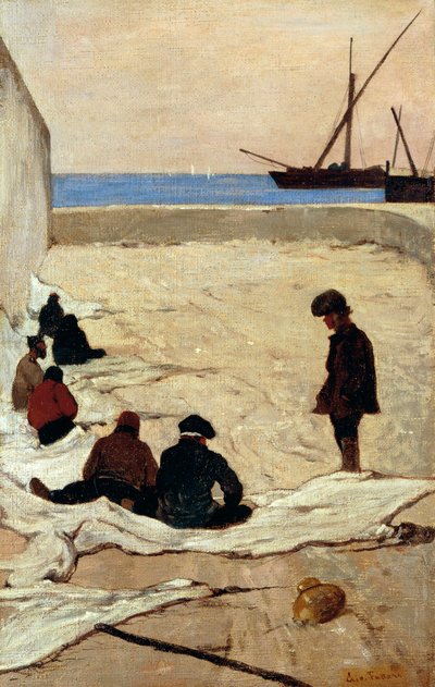 补网 作者 乔凡尼·法托里（Giovanni Fattori）