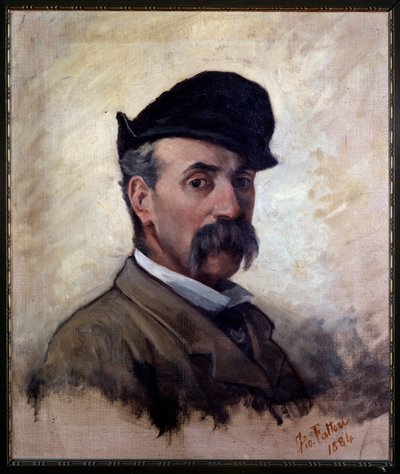 59岁的自画像（绘画 作者 乔凡尼·法托里（Giovanni Fattori）