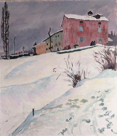 红楼，1912年 作者 Giovanni Giacometti