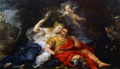 Rinald 和 Armida，Giovan Gioseffo dal Sole 作画 作者 乔凡尼（Giovanni Gioseffo da Sole）