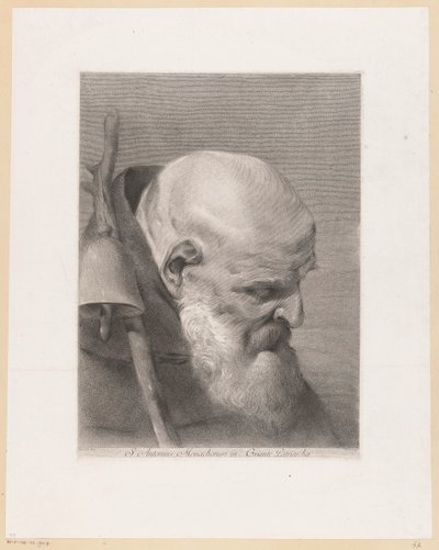 圣安东尼大帝
S.Antonius Monachorum in Griente Patriarcha（物品上的标题） 作者 乔凡尼·马可·皮特里