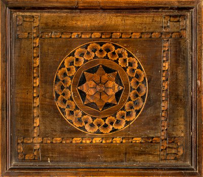 Lignaean Canonical Choir，Giovanni Maria Platina 镶嵌，1484 年，Lower Stall 作者 乔瓦尼·玛丽亚·普拉蒂纳