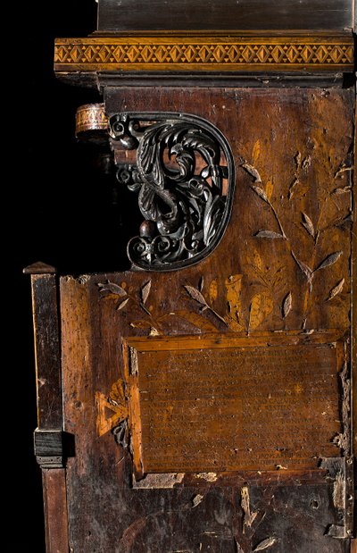 Lignaean Canonical Choir，Giovanni Maria Platina 镶嵌，1484 年，右侧镶嵌 作者 乔瓦尼·玛丽亚·普拉蒂纳