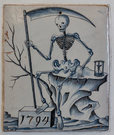 Plaque with allegory of death 作者 乔瓦尼·梅亚齐