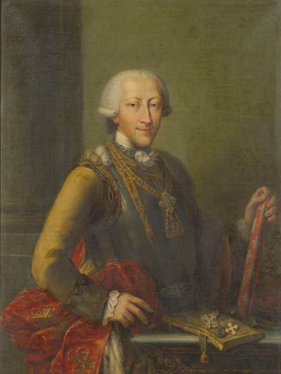 撒丁岛国王维克多-阿玛迪斯三世的肖像，1726-1796，18世纪。 作者 乔瓦尼，帕内尔博