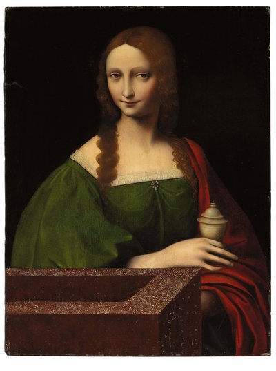 抹大拉的玛丽亚（面板油画） 作者 Giovanni Pietro Rizzoli Giampietrino