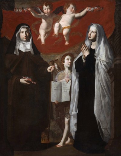 匈牙利的圣伊丽莎白（sainte Elisabeth de Hongrie ou de Thuringe）。 作者 乔凡尼·里卡（Giovanni Ricca）