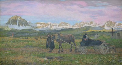 回家 作者 乔凡尼·塞甘蒂尼（Giovanni Segantini）