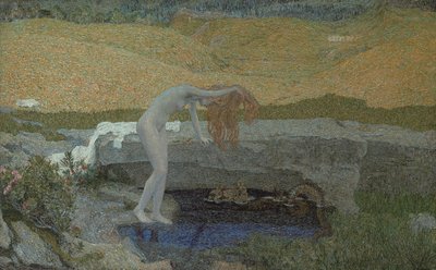 Vanity LaVanità，1897年 作者 乔凡尼·塞甘蒂尼（Giovanni Segantini）