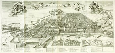 都灵景色，1672年 作者 乔凡尼·汤玛索·博尔戈尼奥