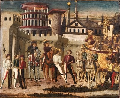 老式的胜利场景 作者 乔凡尼·迪·塞尔（Giovanni Di Ser）