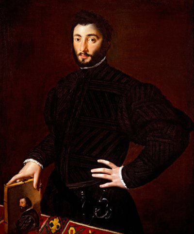 一个年轻人的肖像 作者 吉罗拉莫·马佐拉·贝多利