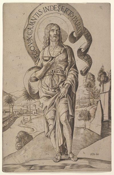 施洗者圣约翰（1500-1506）。 作者 吉罗拉莫·莫塞托
