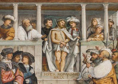 中央大殿，南侧第四跨度，Hecce Homo, Girolamo Romanino 作者 罗洛尼诺（Girolamo Romanino）