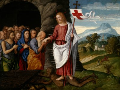 处于困境中的基督 作者 Girolamo da Santacroce