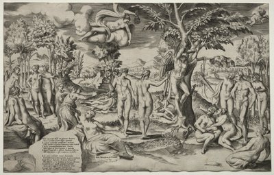1563年，在爱丽舍人田野中的爱情。 作者 朱利奥·博纳松