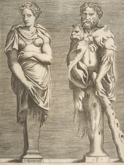 Hercules and Deianira的条款，约1531-76.，约1531-76。 作者 朱利奥·博纳松