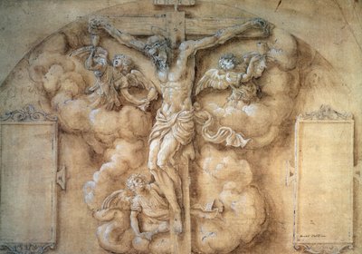 耶稣受难日，1547年。 作者 朱利奥·坎皮（Giulio Campi）