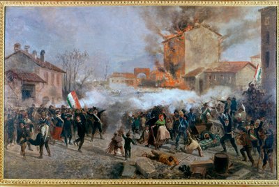 1848 年米兰五日集》（绘画） 作者 