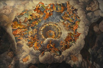 巨人陷落巨人殿堂，1536年 作者 朱利奥·罗马诺