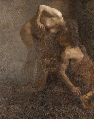 朱塞佩-阿米萨尼（1879-1941 年）的豪华埃及艳后画作 尺寸 210x190 厘米 Mede Palazzo Comunale 作者 朱塞佩·阿米萨尼（Giuseppe Amisani）