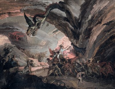 冥王星和地狱丑角 作者 朱塞佩·贝纳迪诺·比森