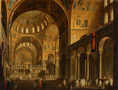 圣马可内部 作者 朱塞佩·博尔萨托