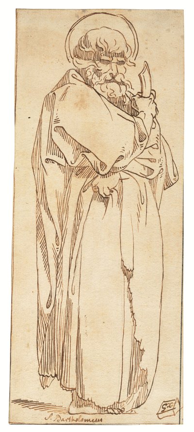 十二使徒研究 作者 朱塞佩·凯德斯（Giuseppe Cades）