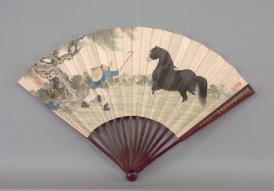 边疆生活的一个缩影，约1717-22。 作者 郎世宁
