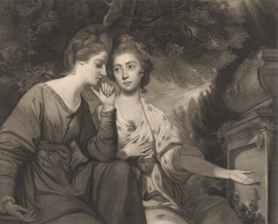 Harriet Bouverie 夫人和 Frances Ann Crewe 夫人 作者 Giuseppe Marchi
