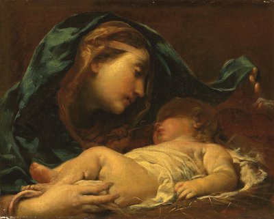 麦当娜和孩子 作者 Giuseppe Maria Crespi