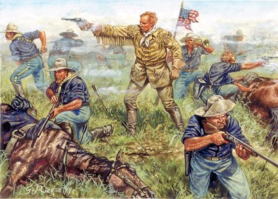 苏族和夏安族印第安人与美国之间的印第安战争：美国骑兵将军乔治-阿姆斯特朗-卡斯特（1839-1876 年）6 月 25 日在蒙大拿州小大角（比格霍恩）战役中的最后一战 作者 朱塞佩·拉瓦（Giuseppe Rava）