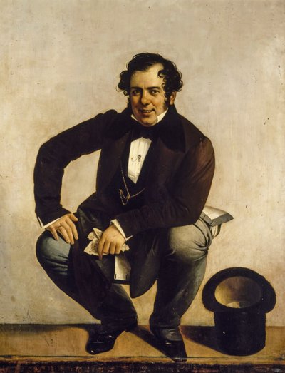 朱塞佩-托明兹（1790-1866 年）的自画像 作者 朱塞佩·托明兹（Giuseppe Tominz）