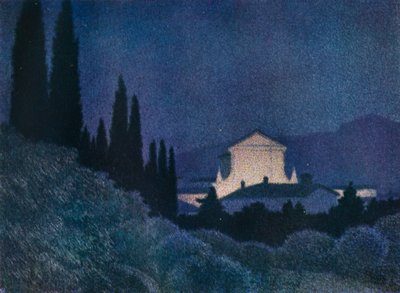 节日的夜晚，c1930年1934年 作者 朱塞佩·乌戈尼亚