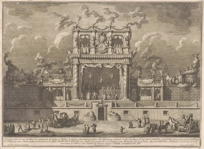 1769年为奇纳河建造的第二座马奇纳：用于公共娱乐的建筑 作者 朱塞佩·瓦西，继朱塞佩·帕拉齐，继保罗·波西