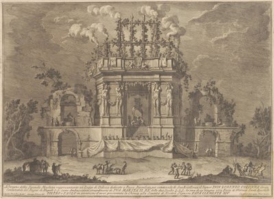 1771年为奇纳河建造的第二座马奇纳河：献给巴克斯的欢乐宫殿 作者 朱塞佩·瓦西，继朱塞佩·帕拉齐，继保罗·波西