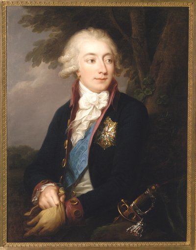 计数Antoni Jozef Lanckoronski，c.1791 作者 朱塞佩或约瑟夫·格拉西