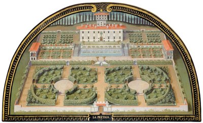 Medicea La Petraia别墅（位于中世纪的核心地带，布鲁内莱斯基家庭的住所，1575-89年为费迪南多一世 作者 Giusto Utens