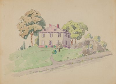 Lenrert庄园，约1936年。 作者 格拉迪斯·库克