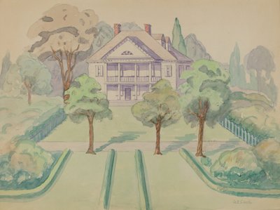 包里的房子，19351942年。 作者 格拉迪斯·库克